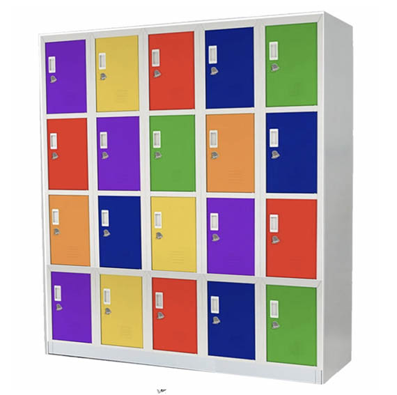 LOCKER 20 PUERTAS COLORES