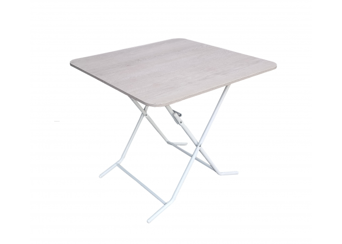 Mesa Plegable 83x83 Melamina Provenza