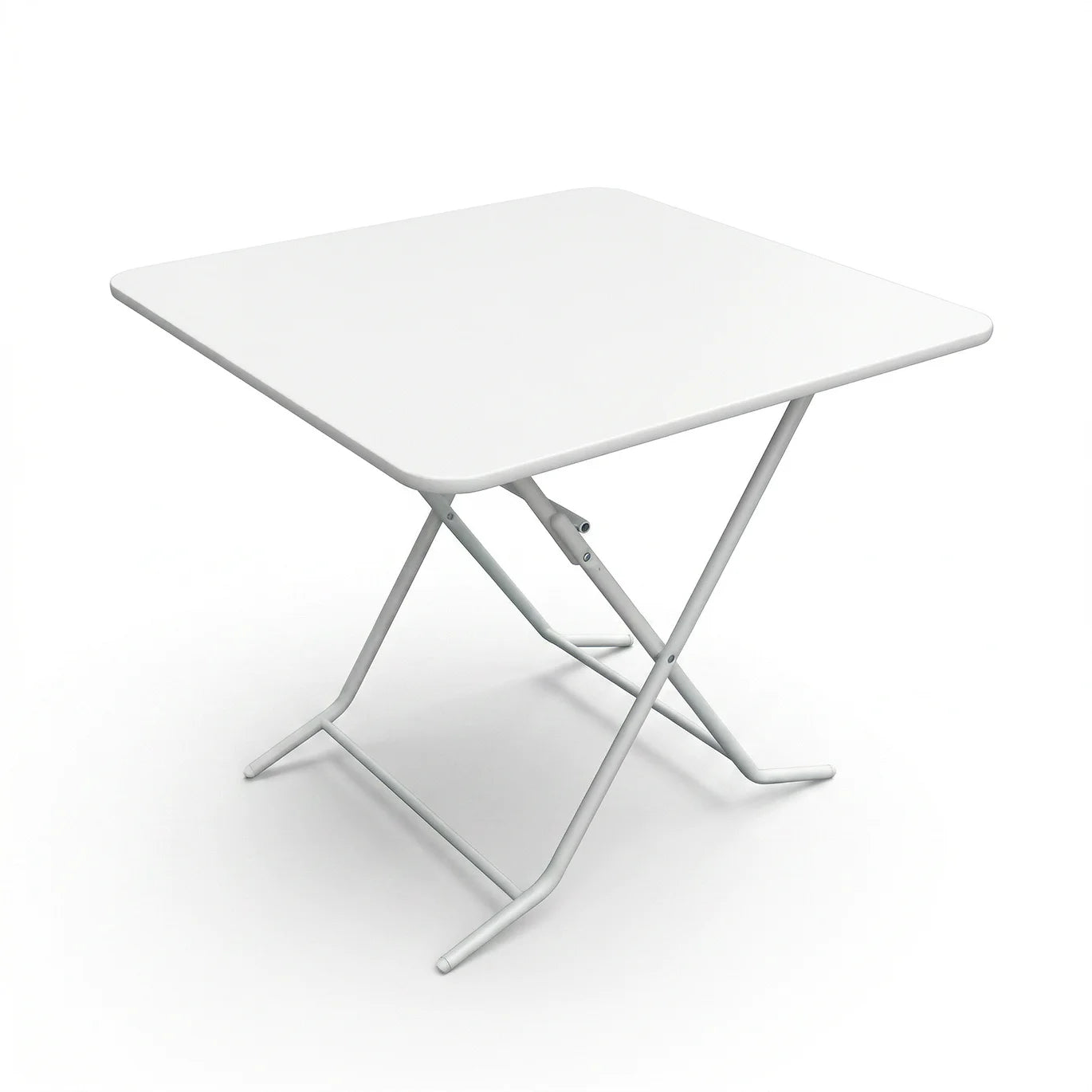 Mesa Plegable 83 Cuadrada Blanca