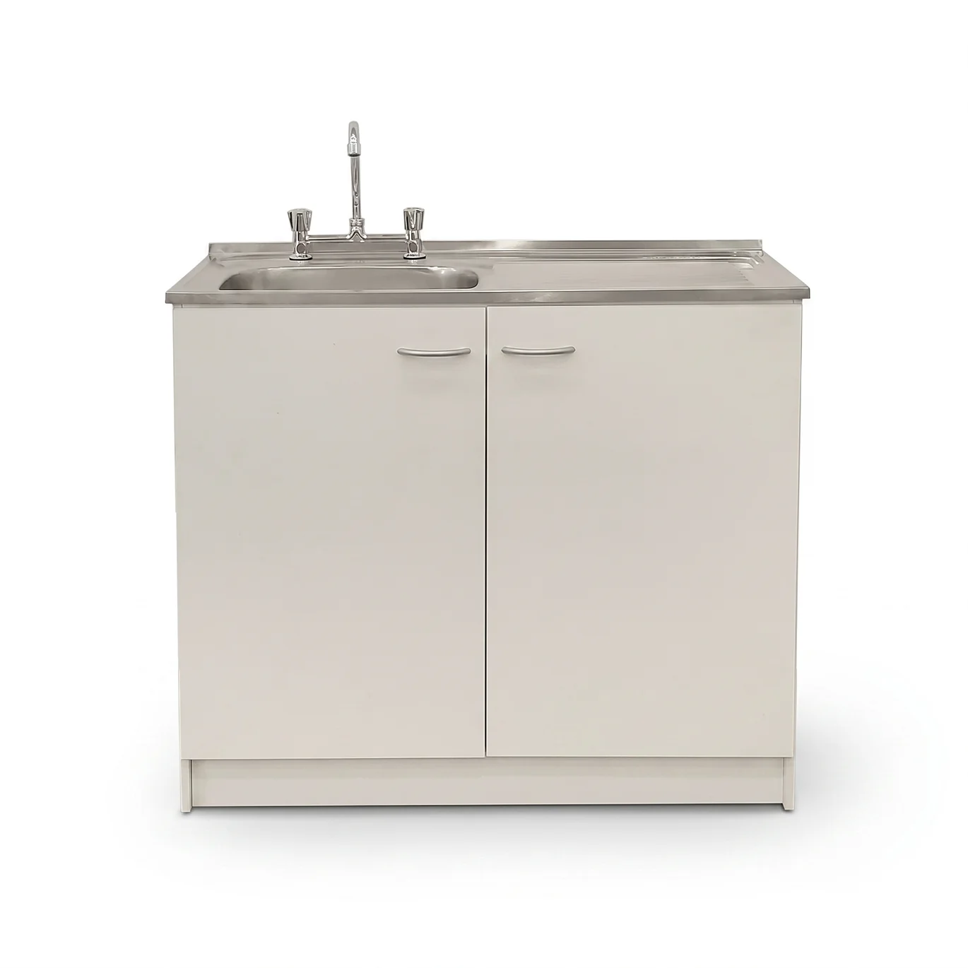 Kit Lavaplatos 100cm Blanco Derecho