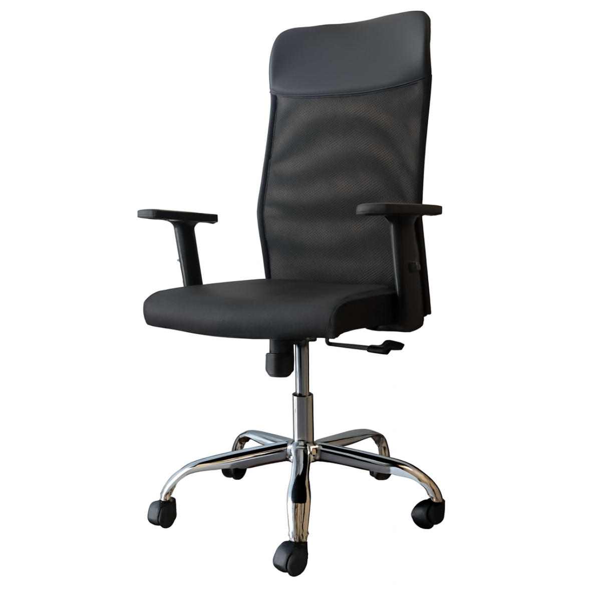 Silla CRO56 Asiento PU Respaldo Malla y PU