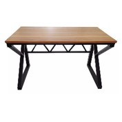 Escritorio Sin Cajones, Base De Metal, 120X60X75 Base Metal Firme