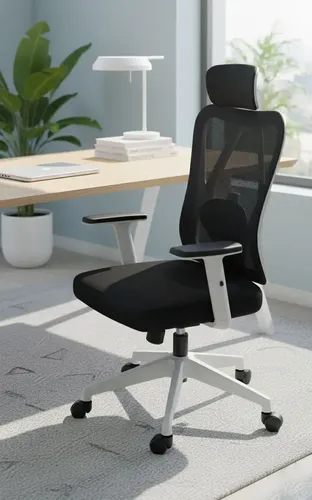 Silla Ergonómica Blanca