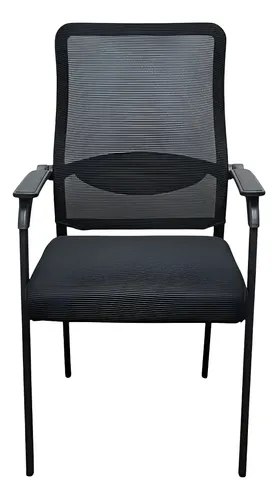 Silla de Visita Trineo Negra