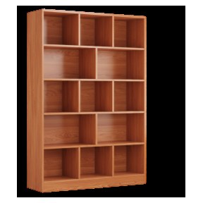 Estante Librero Organizador 5 Niveles Peral 120X30X200 Cm Ul-25Cf0388