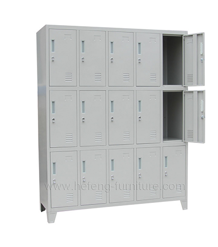 Locker 5 Cuerpos 15 Puertas