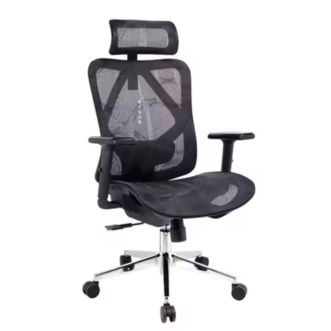 Silla Mercurio Base Metalica Malla 100%