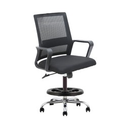 Silla Miami Brazo Fijo Cajero Aro Pvc