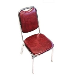 Silla Auditorio Cromada Café