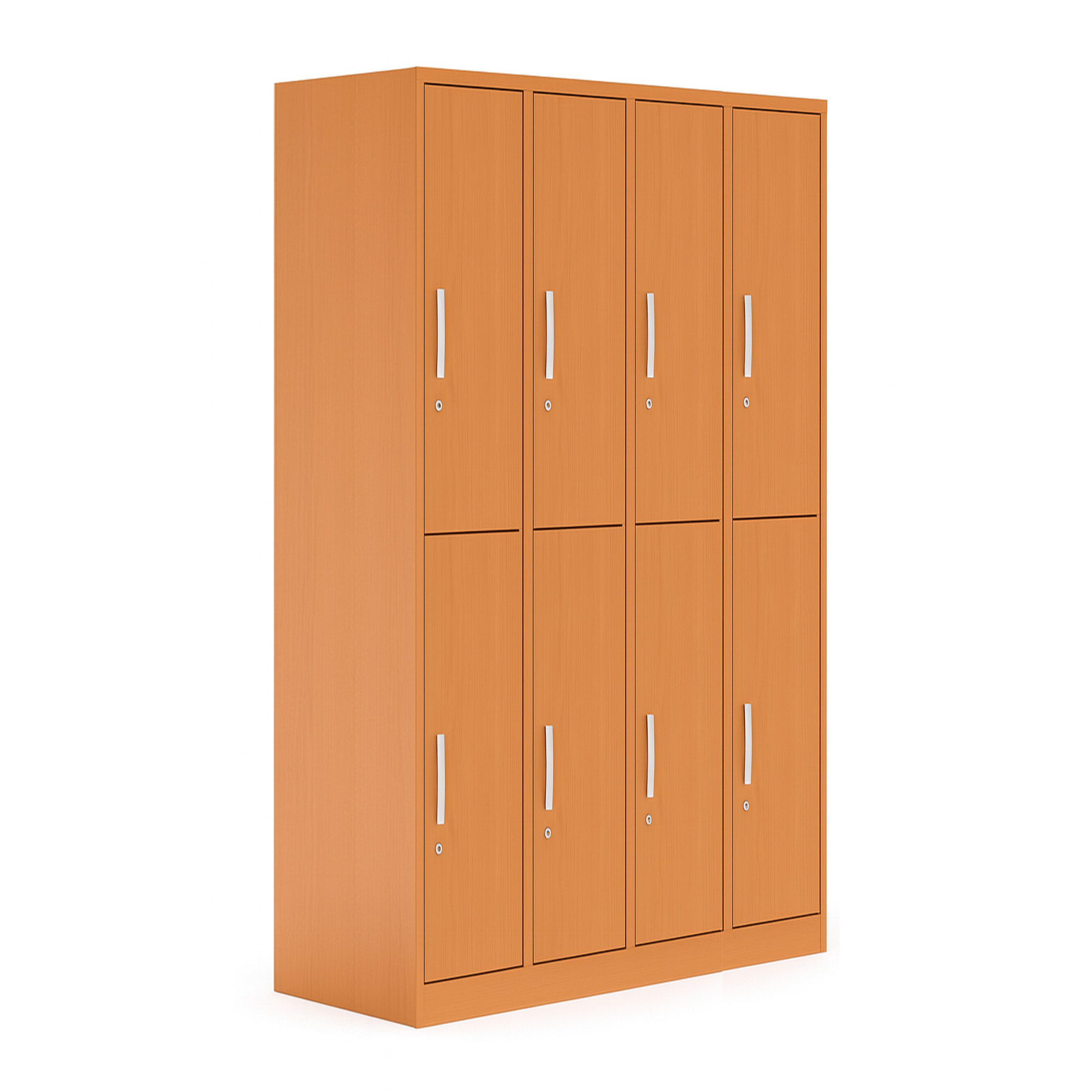 Locker de Madera 8 Casilleros 120x40x192 cm