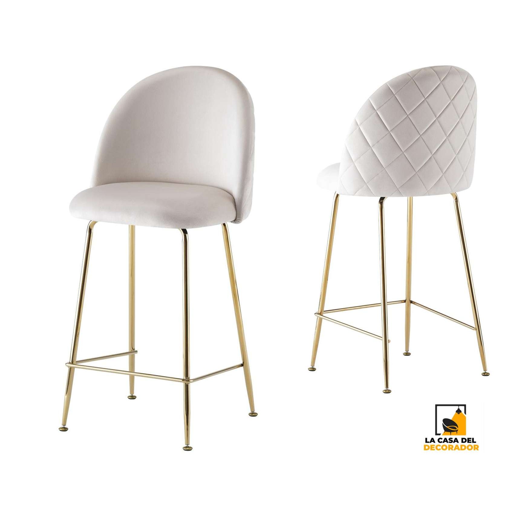 Taburete Bar Luxury Gold
