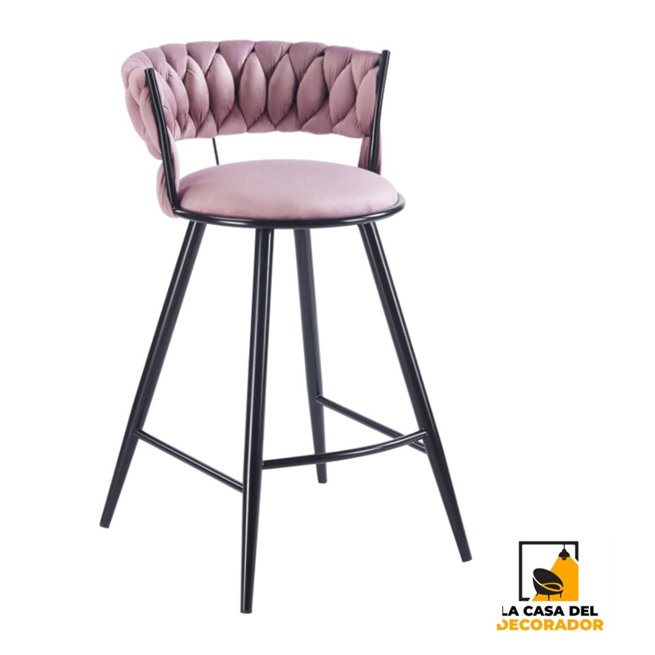 Taburete Bar Queen FijoPata Negra