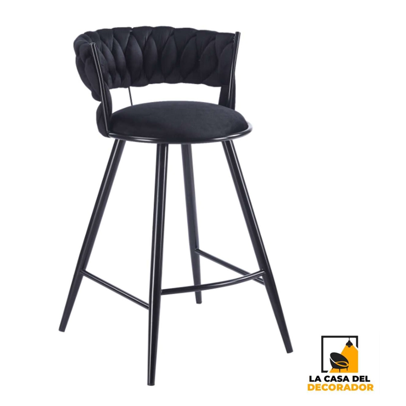 Taburete Bar Queen FijoPata Negra