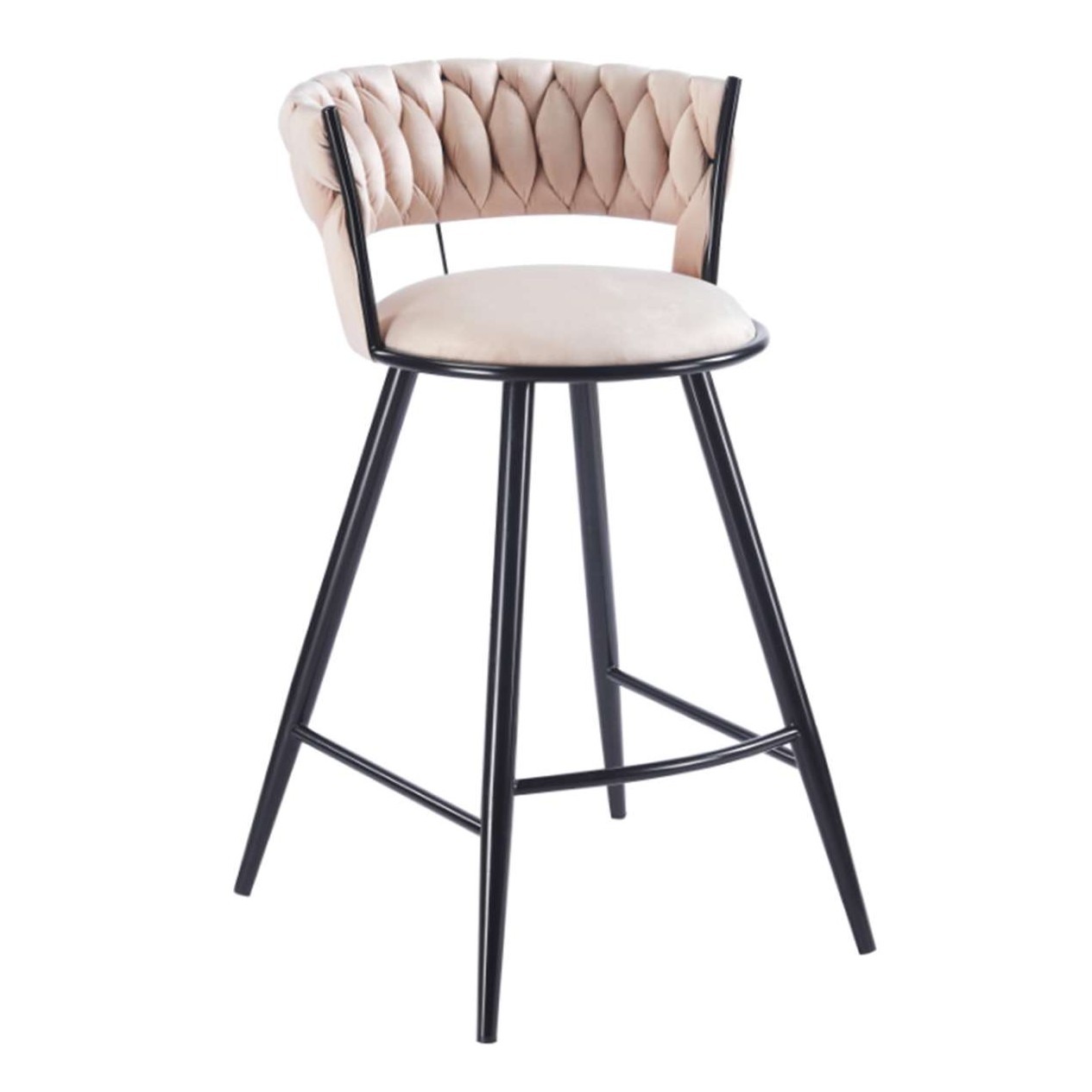 Taburete Bar Queen FijoPata Negra