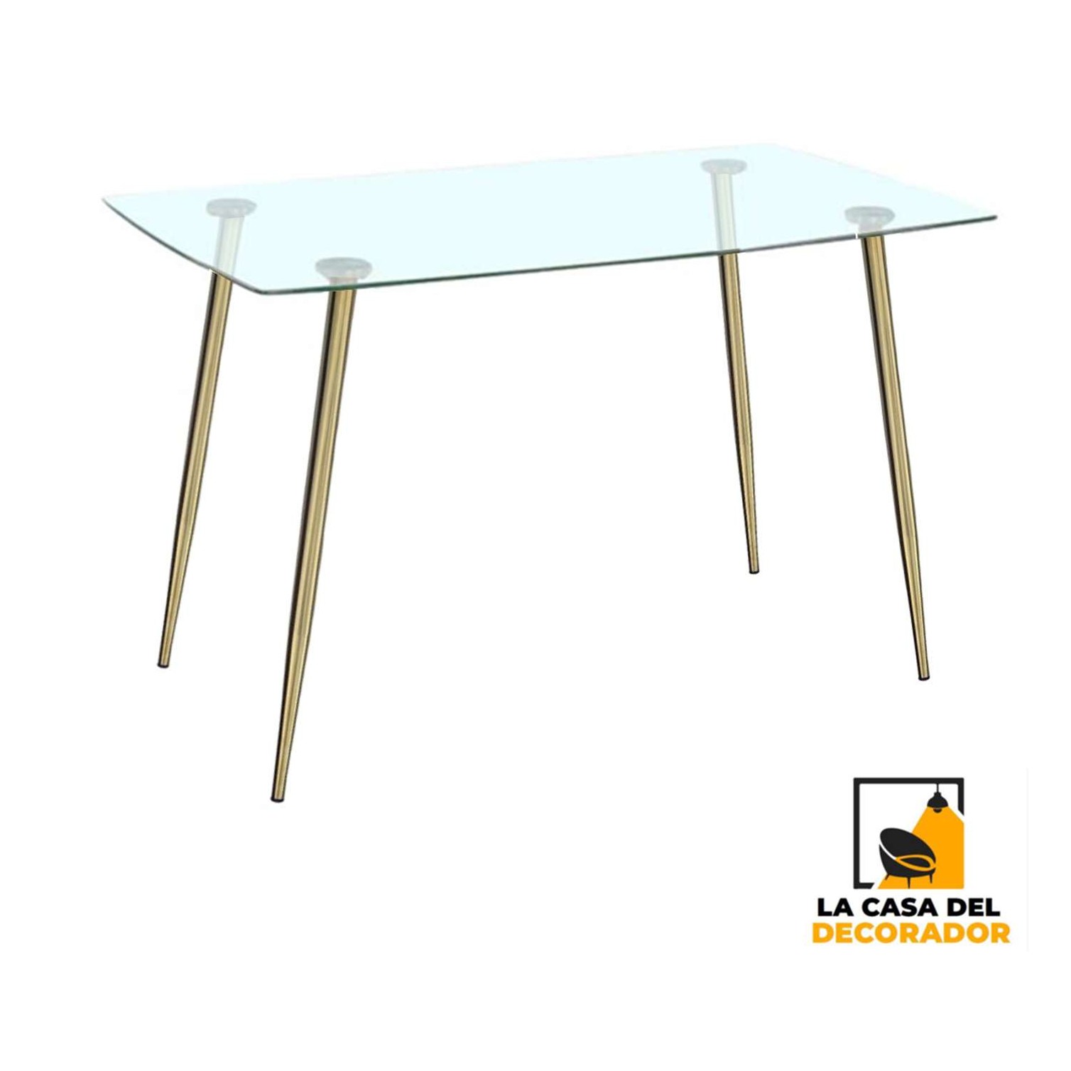 Mesa LYONRectangularT-022Vidrio 10mm.130x