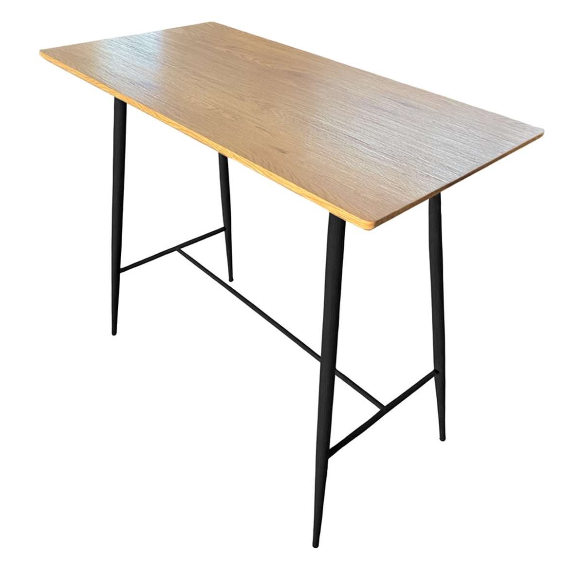 Mesa LYON BAR Rectangular MDF Medidas120x60X105cm.