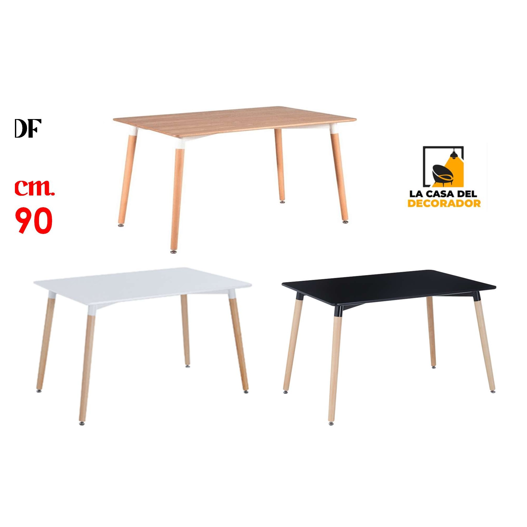 Mesa MDF T Medidas: 140x80cm