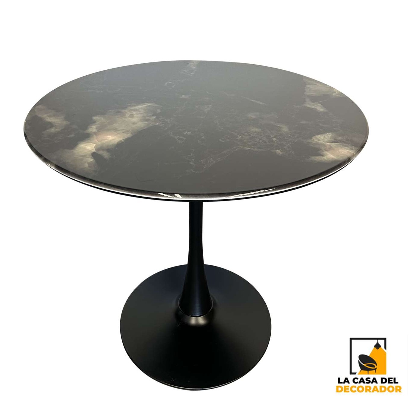Mesa Tulip Stone MatizadoNegra