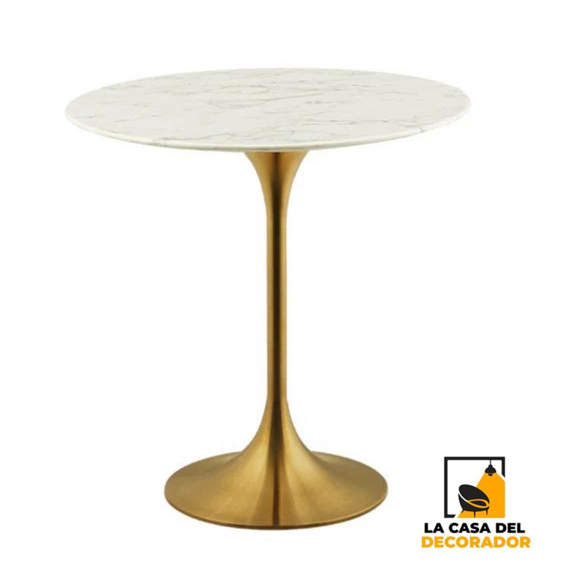 Mesa Tulip Gold MármolCX-T1008GBlanca