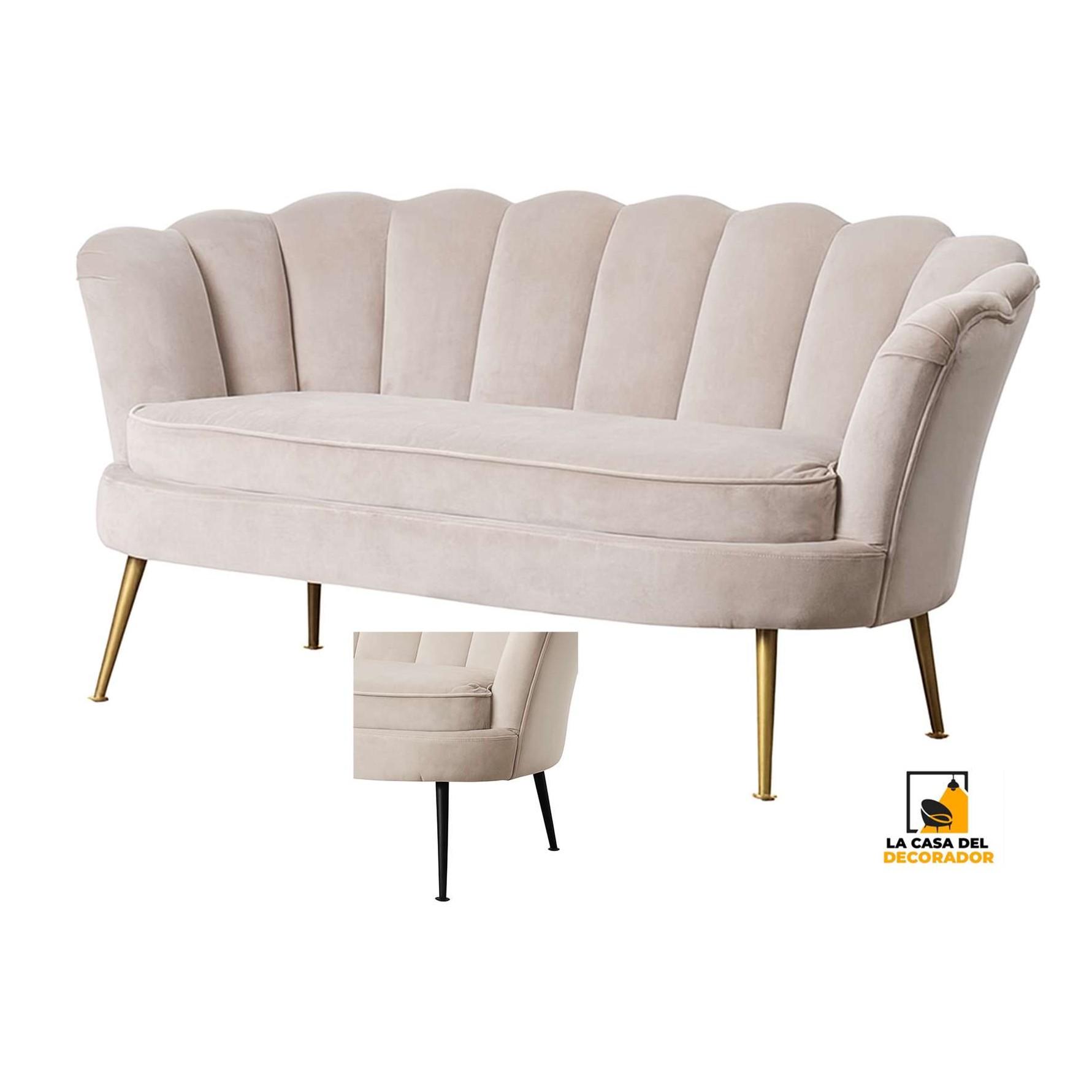 Sofa Pétalo 3 Cuerpos