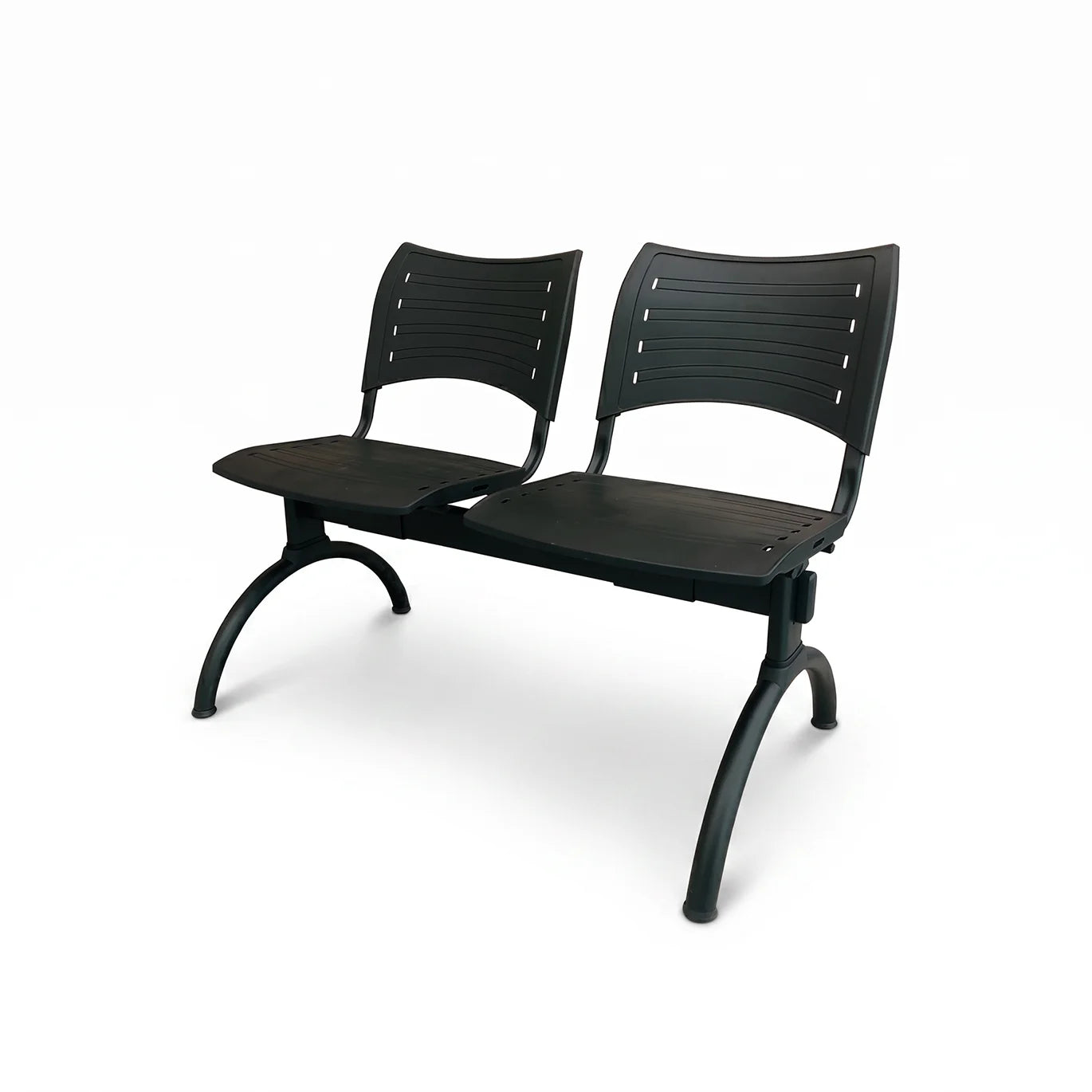 Banqueta ISO Smart Luna 2 Puestos Negro