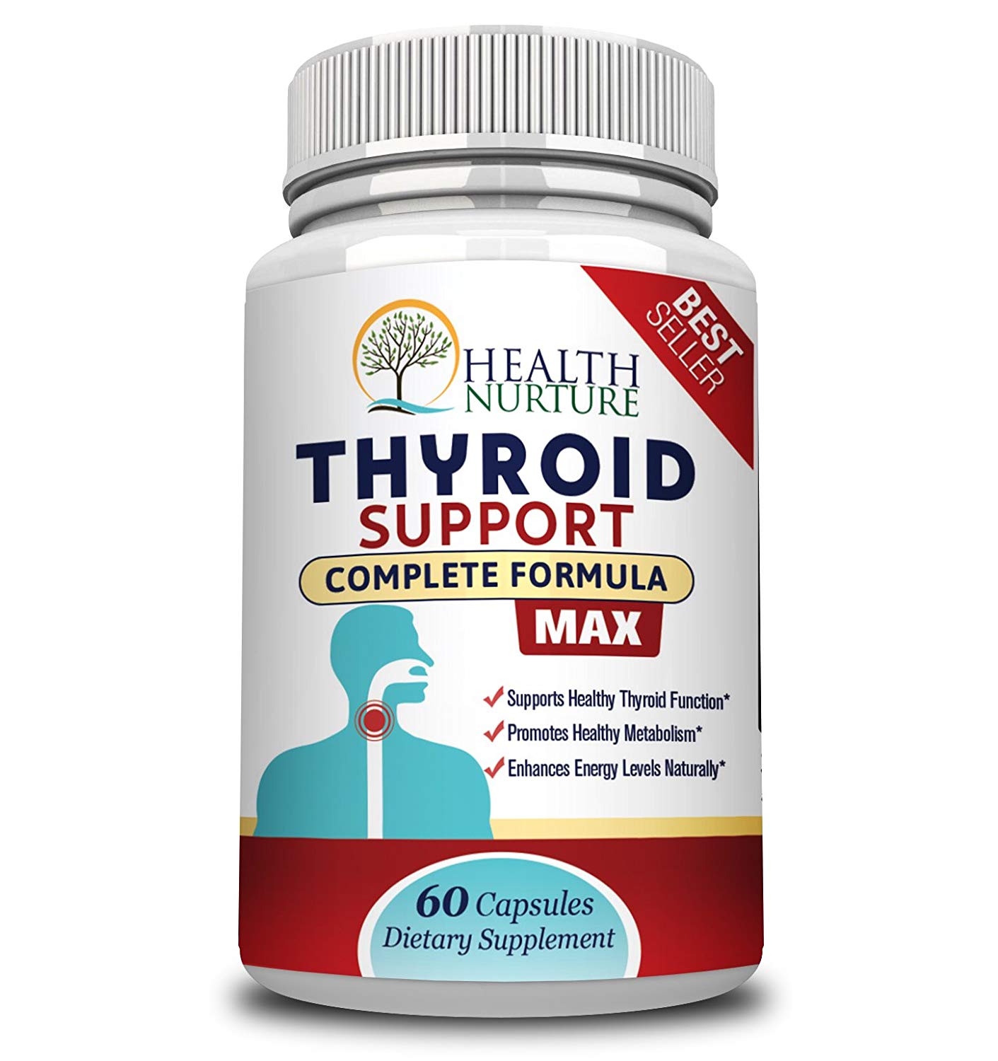 THYROID SUPPORT ( SOPORTE DE TIROIDES) 60 Cápsulas 3x