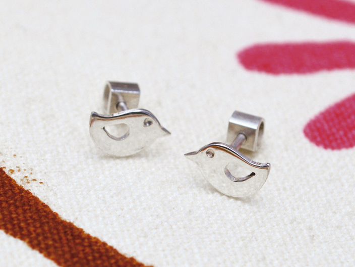 Aretes Niñas Pollitos