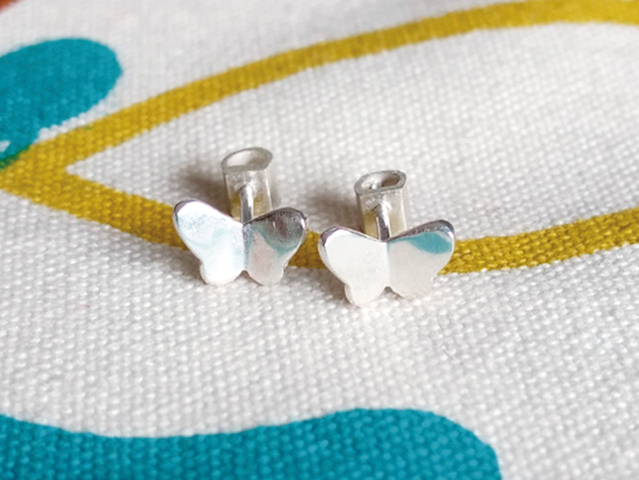 Aretes Niñas Mariposas