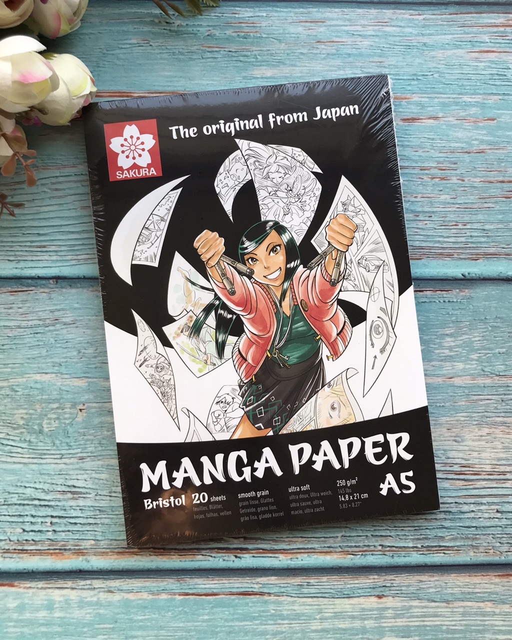 Bloc Sakura Collection Ilustración Manga A4 Papel Bristol 20H - Dibujo - Los mejores precios