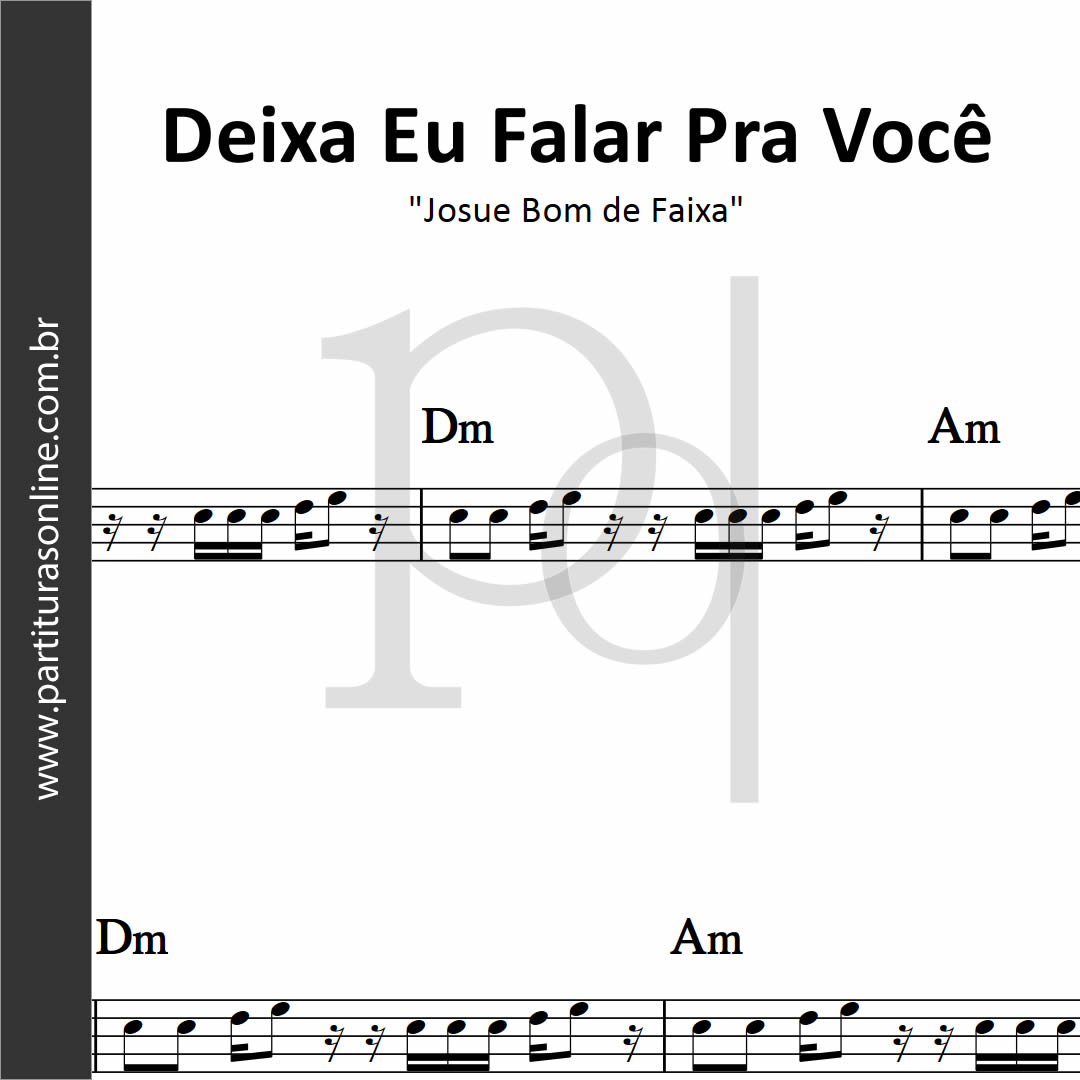 Deixa Eu Falar Pra Voc Josue Bom De Faixa Deixa Eu Falar Pra Voc Josue Bom De Faixa