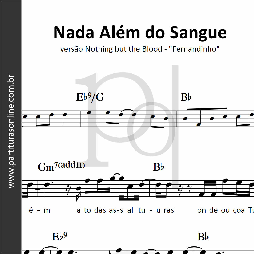 Nada Além do Sangue Fernandinho