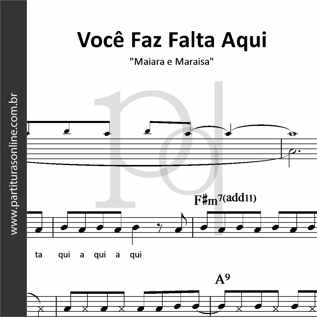 Você Faz Falta Aqui ♪ Maiara e Maraisa