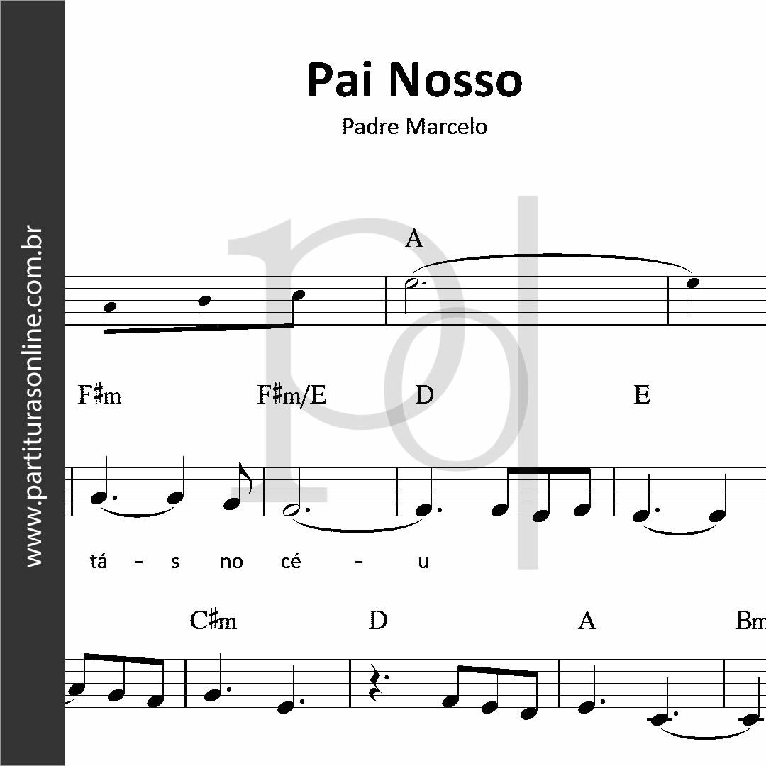 Pai Nosso Padre Marcelo