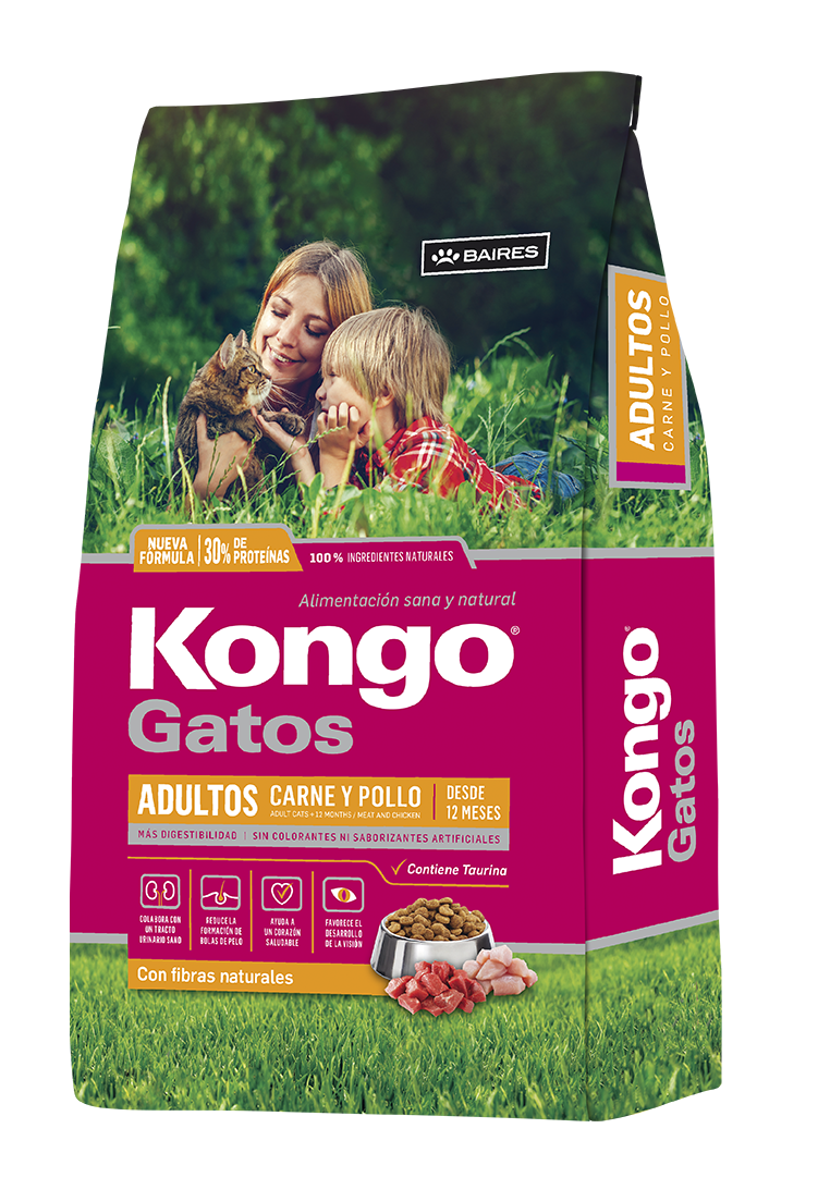 Kongo Gato Adulto Carne Pollo 8 Kg