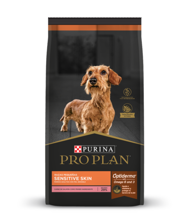 Pro Plan Sensitive Skin Salmón Rza Peq 3 Kg