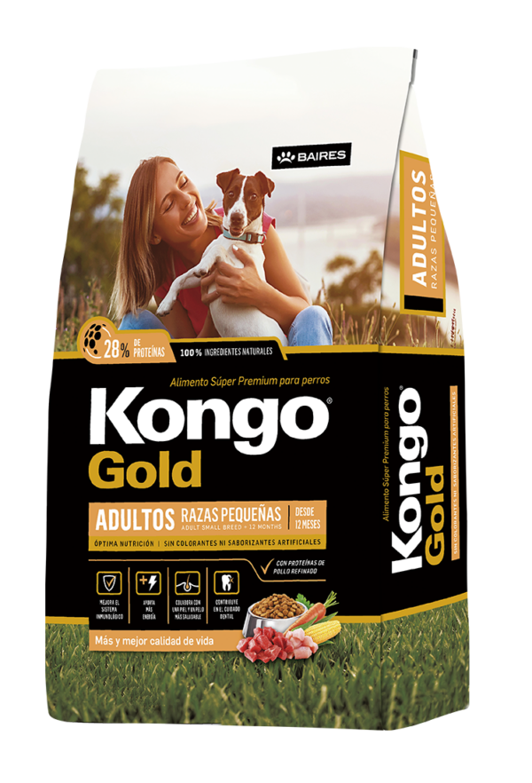 Kongo Gold Razas Pequeñas 15 Kg