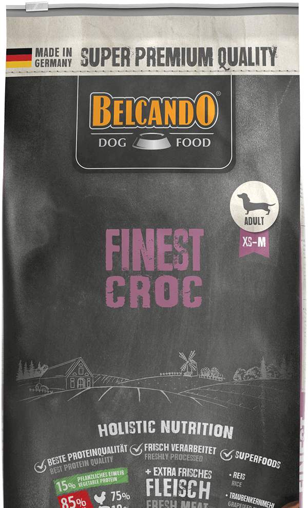 Belcando Dog Finest Croc Xs-M Carne 4 Kg