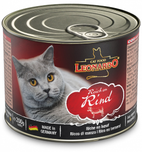 Leonardo Cat Ternera 200 Gr
