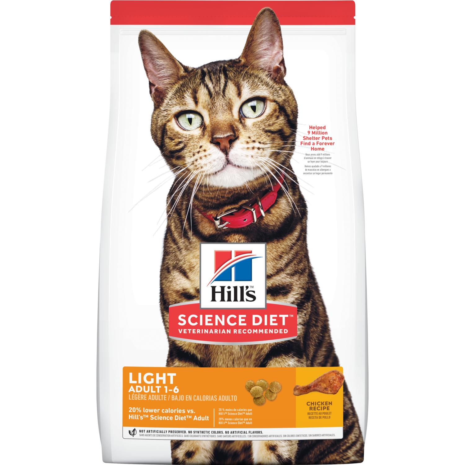 Hills Adult Light Feline 3.17 Kg