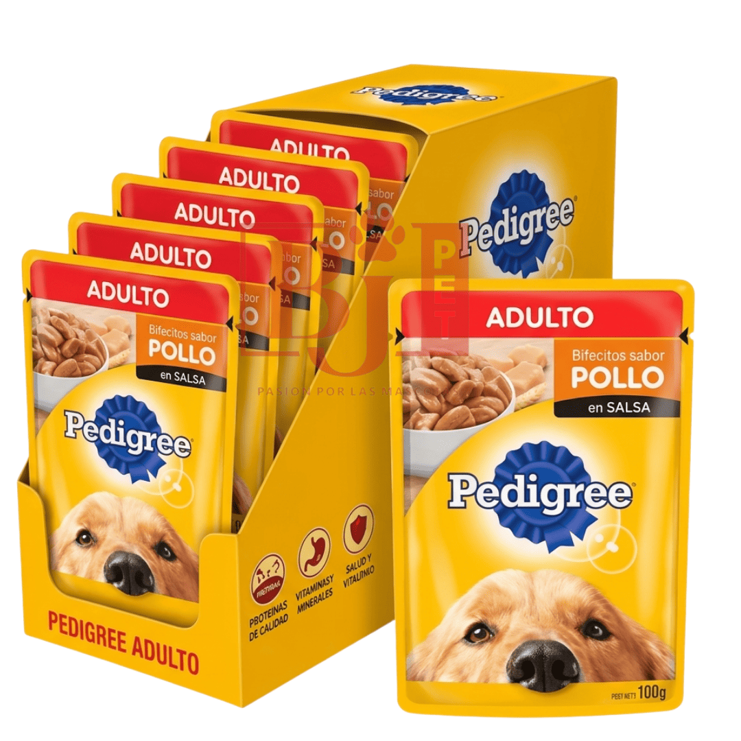 Alimento Húmedo Pedigree Adulto Pollo 12 U