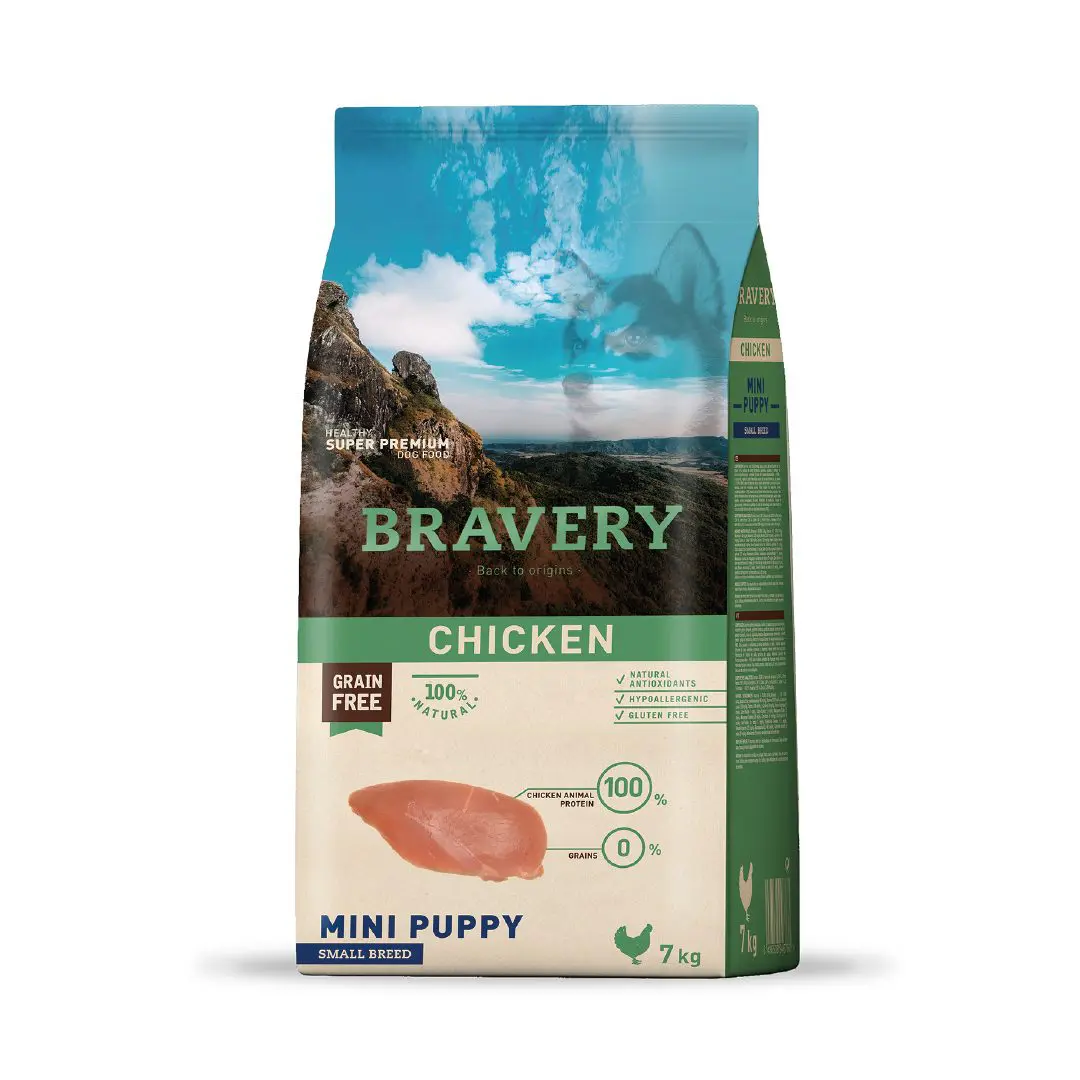 Bravery Chicken Mini Puppy Small Breeds 7 Kg