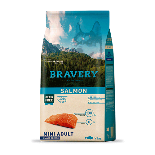 Bravery Salmon Mini Puppy Small Breeds 7 Kg