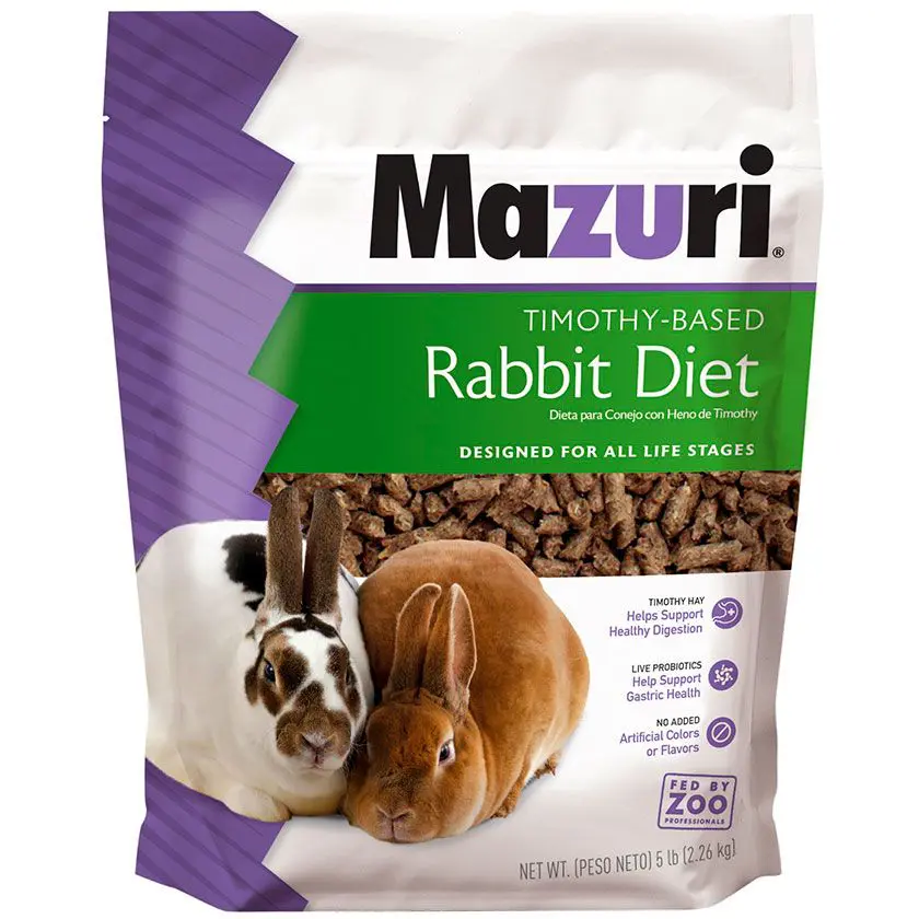 Mazuri Timothy Rabbit 2.5 Kg