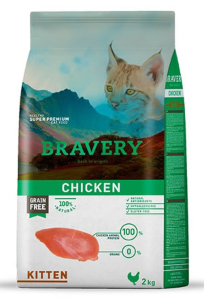 Bravery Chicken Kitten 2 Kg