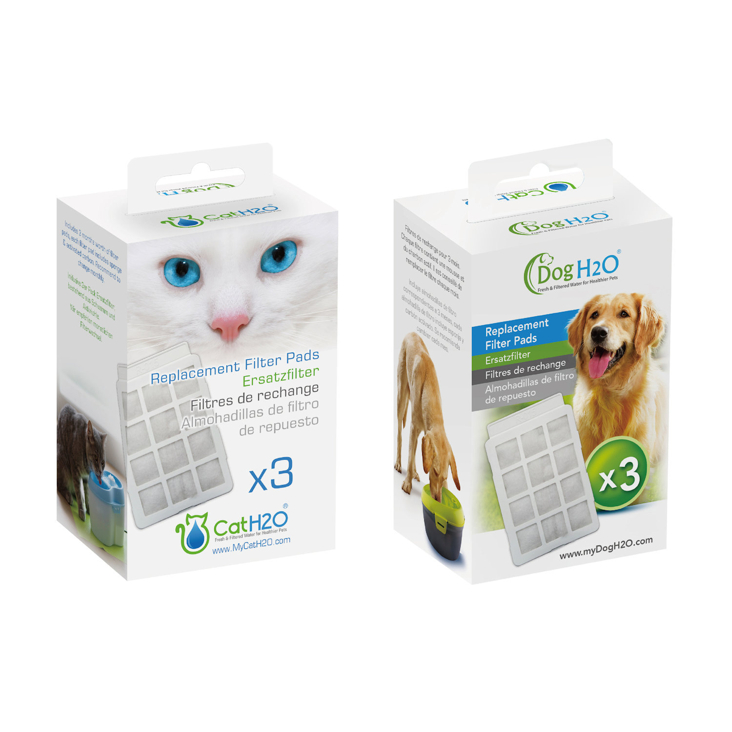 Kit Filtro Fuente Agua CatH2O