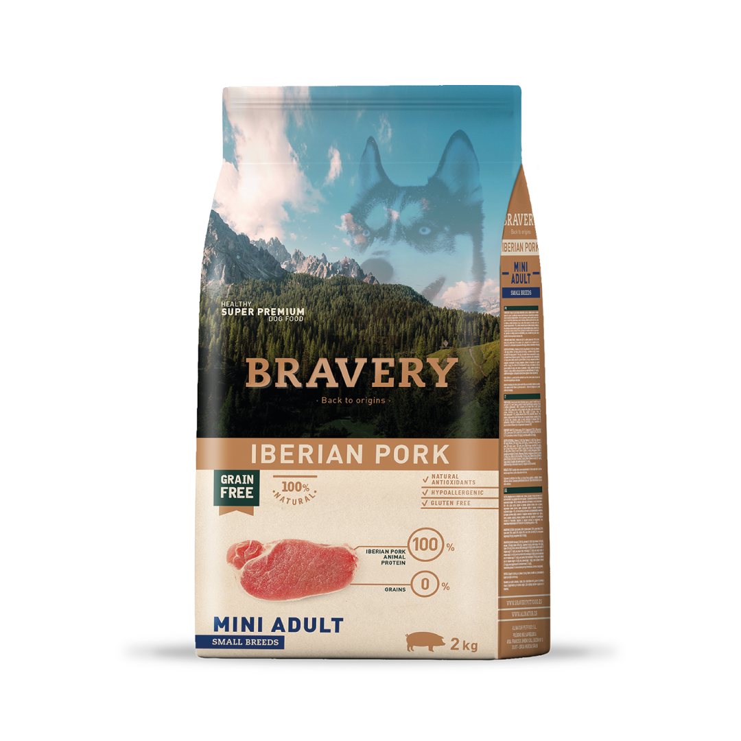 Bravery Iberian Pork Mini Adulto Small Breeds 2 Kg