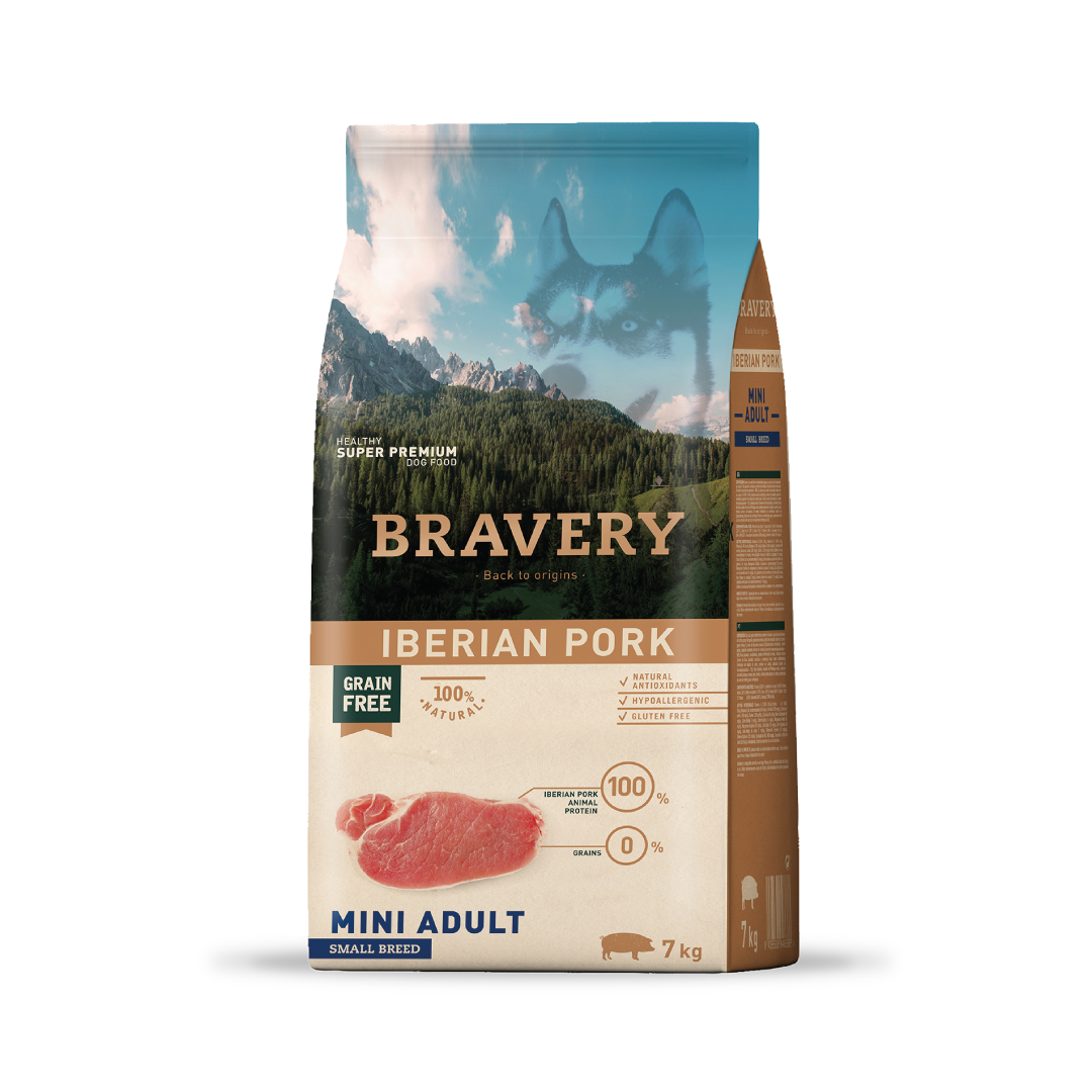 Bravery Iberian Pork Mini Adulto Small Breeds 7 Kg