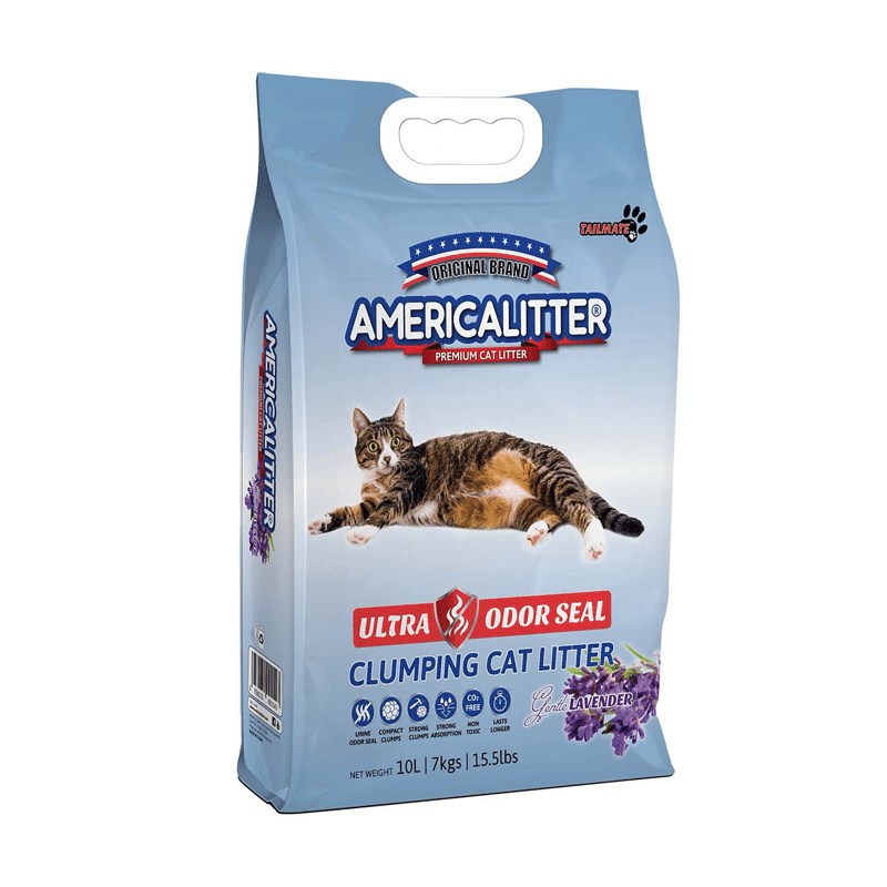 Arena America Litter Ultra Odor Seal Lavanda 7 Kg
