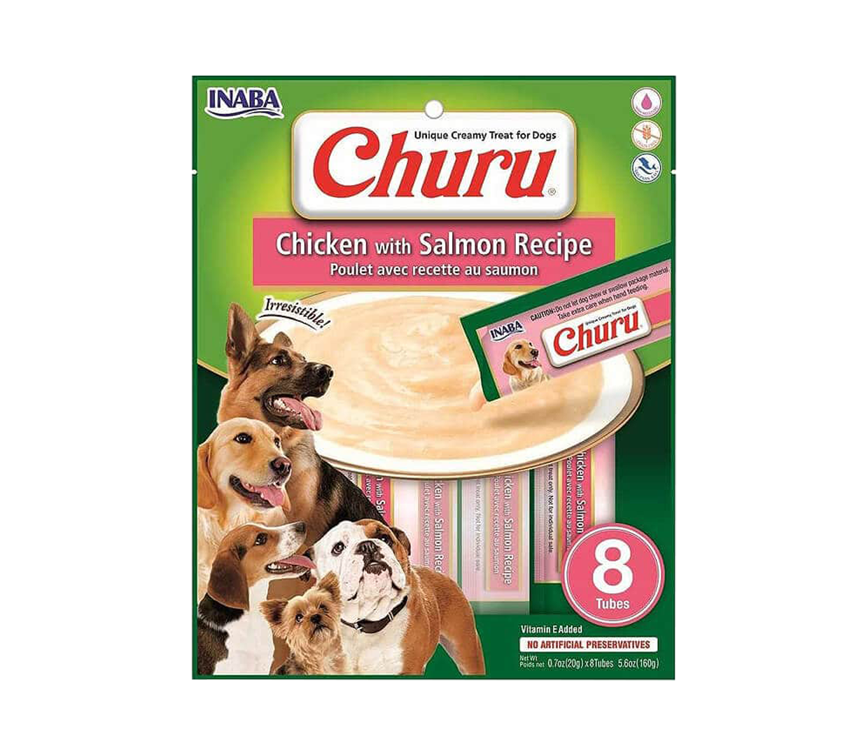 Churu Pollo Salmon 8 U X 20 Gr (160 Gr) Usd 603