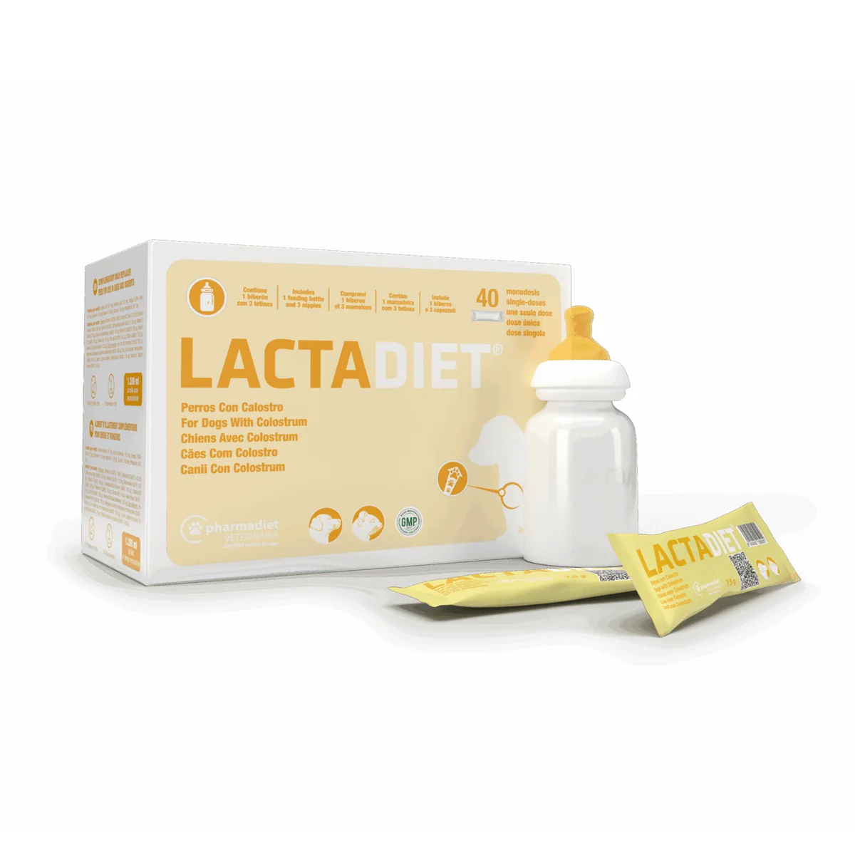 Lactadiet Calostro Perro 40 Sobres x 7.5 Gr